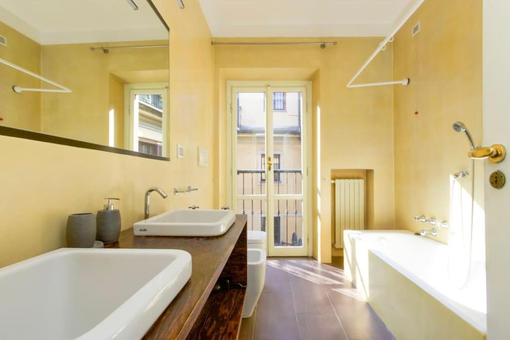 Appartamento Duomo Big House130Mq Vista Tempio Milano Esterno foto